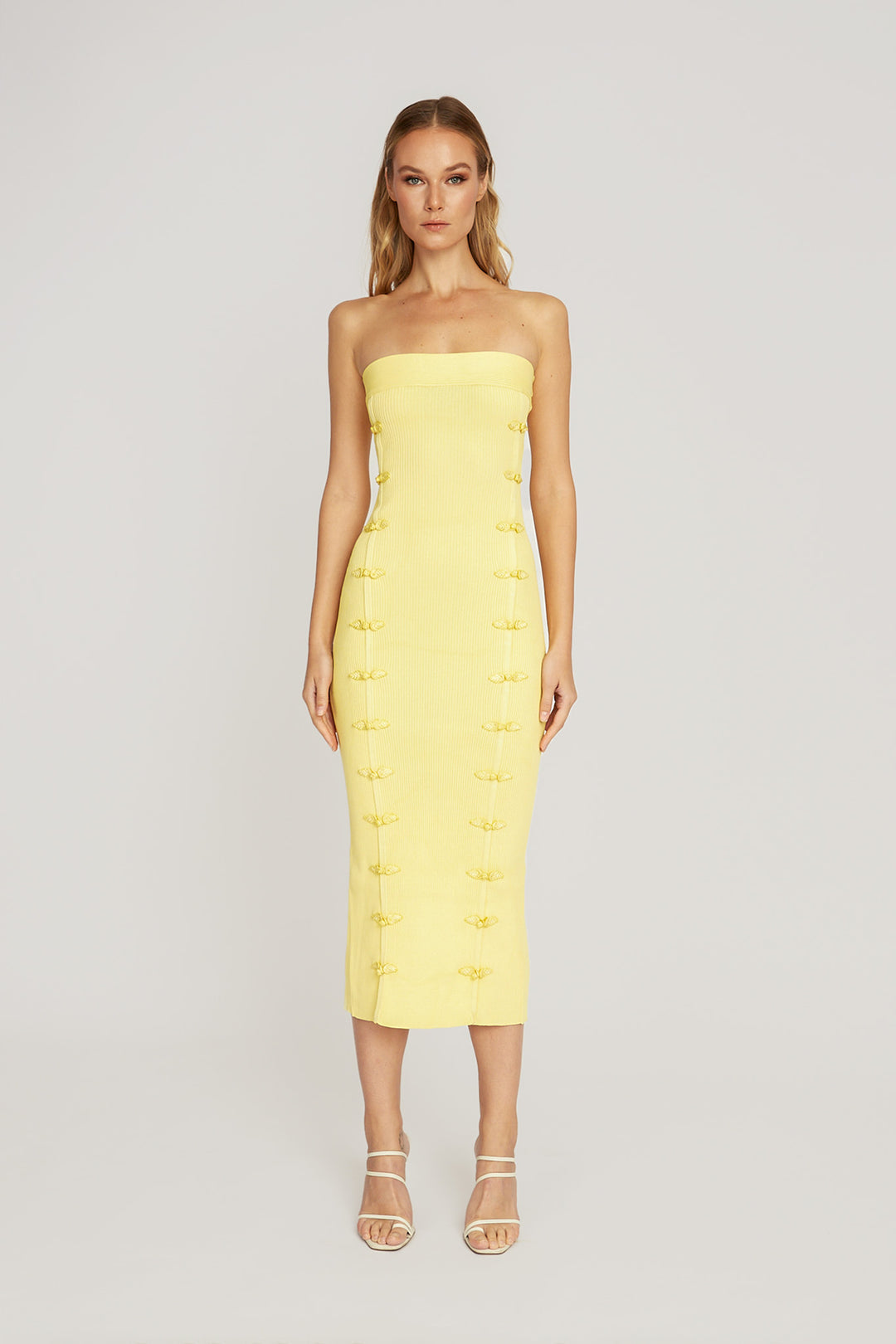SL Jennifer Knit Strapless Mini Dress
