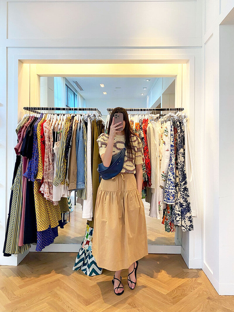 UJ Joelle Midi High Waist Skirt