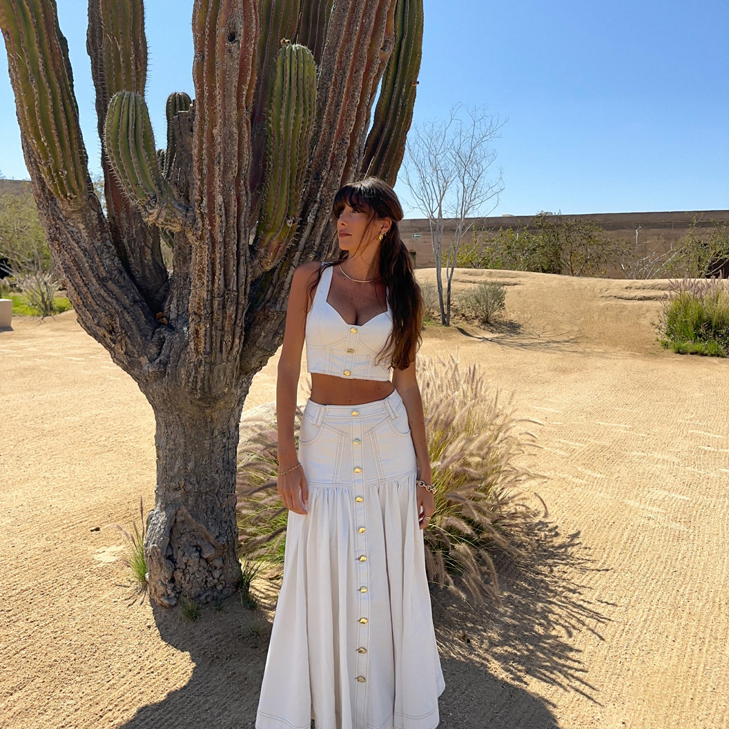 Aj Belmond Midi Skirt