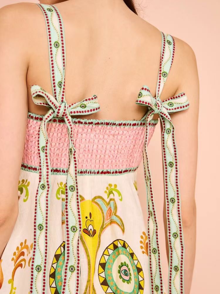 Alms Pinball Midi Sun Dress