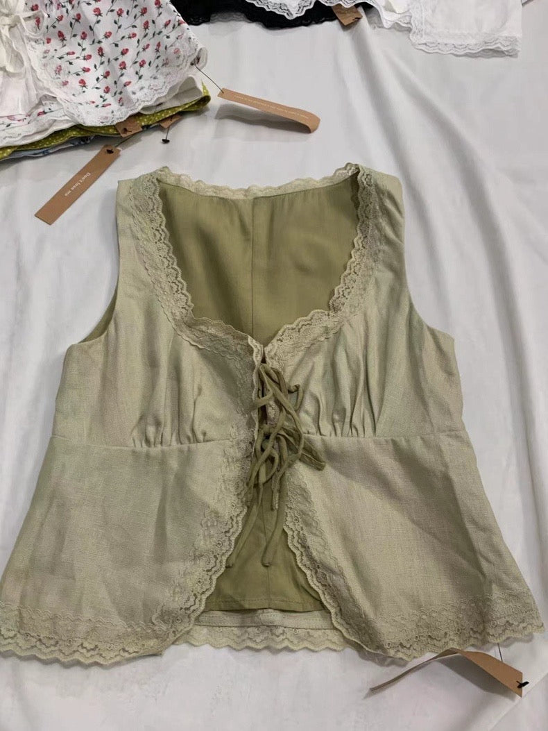 Ref Rosalie Linen Top