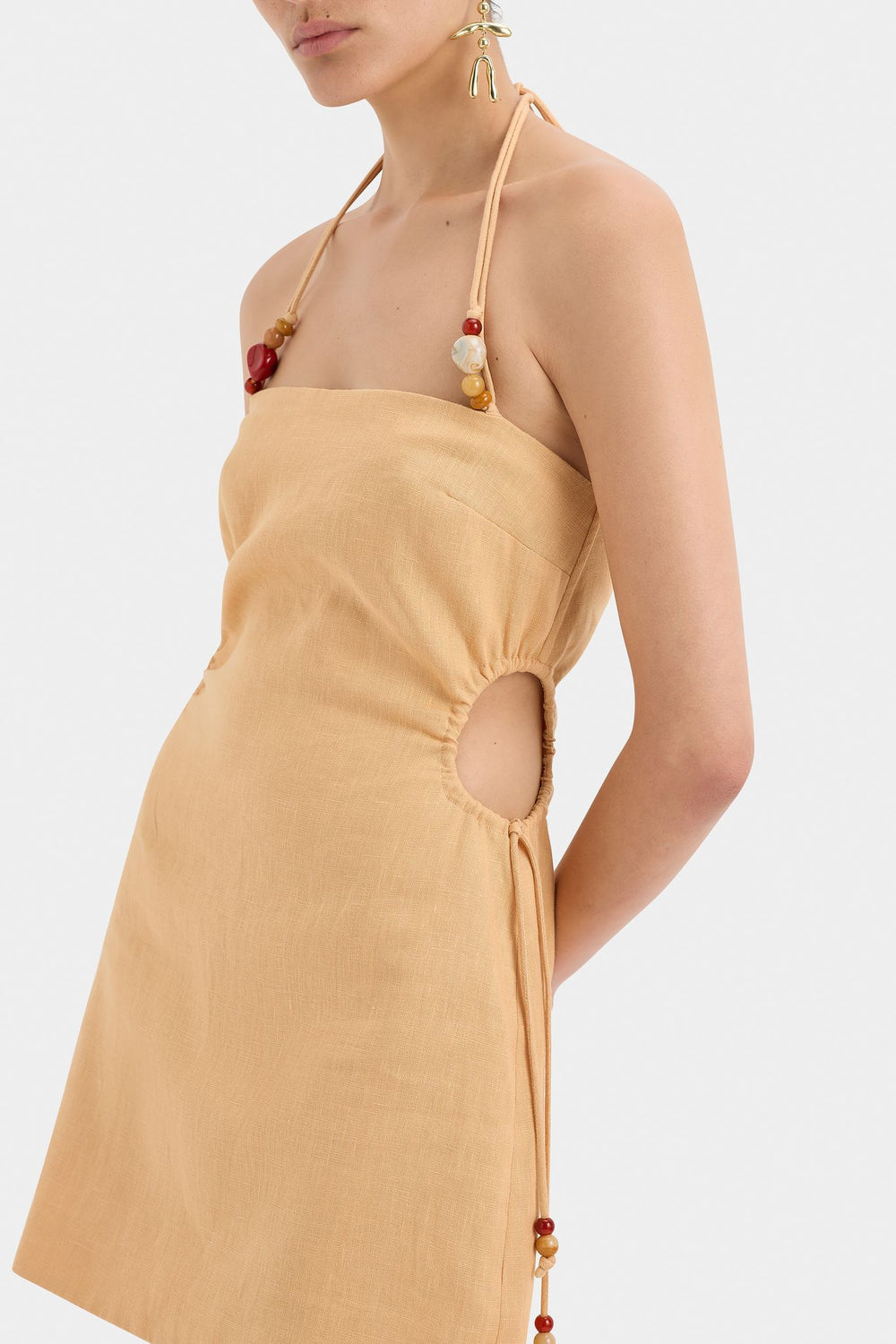 STL Antonia Beaded Mini Dress