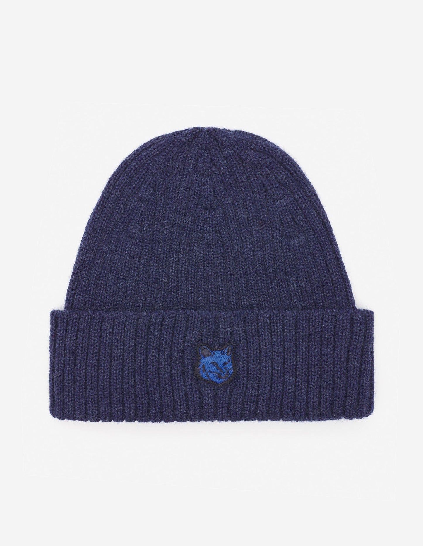 MK Bold Fox Head Ribbed Beanie