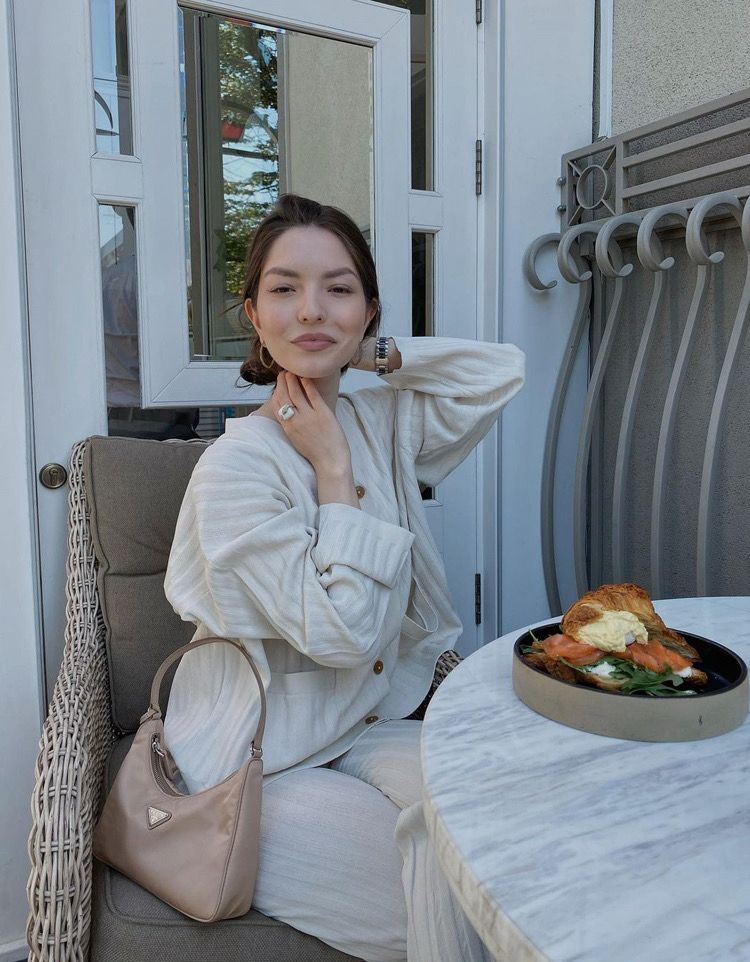 Ttm Vinci Ribbed Cardigan & Pant Set