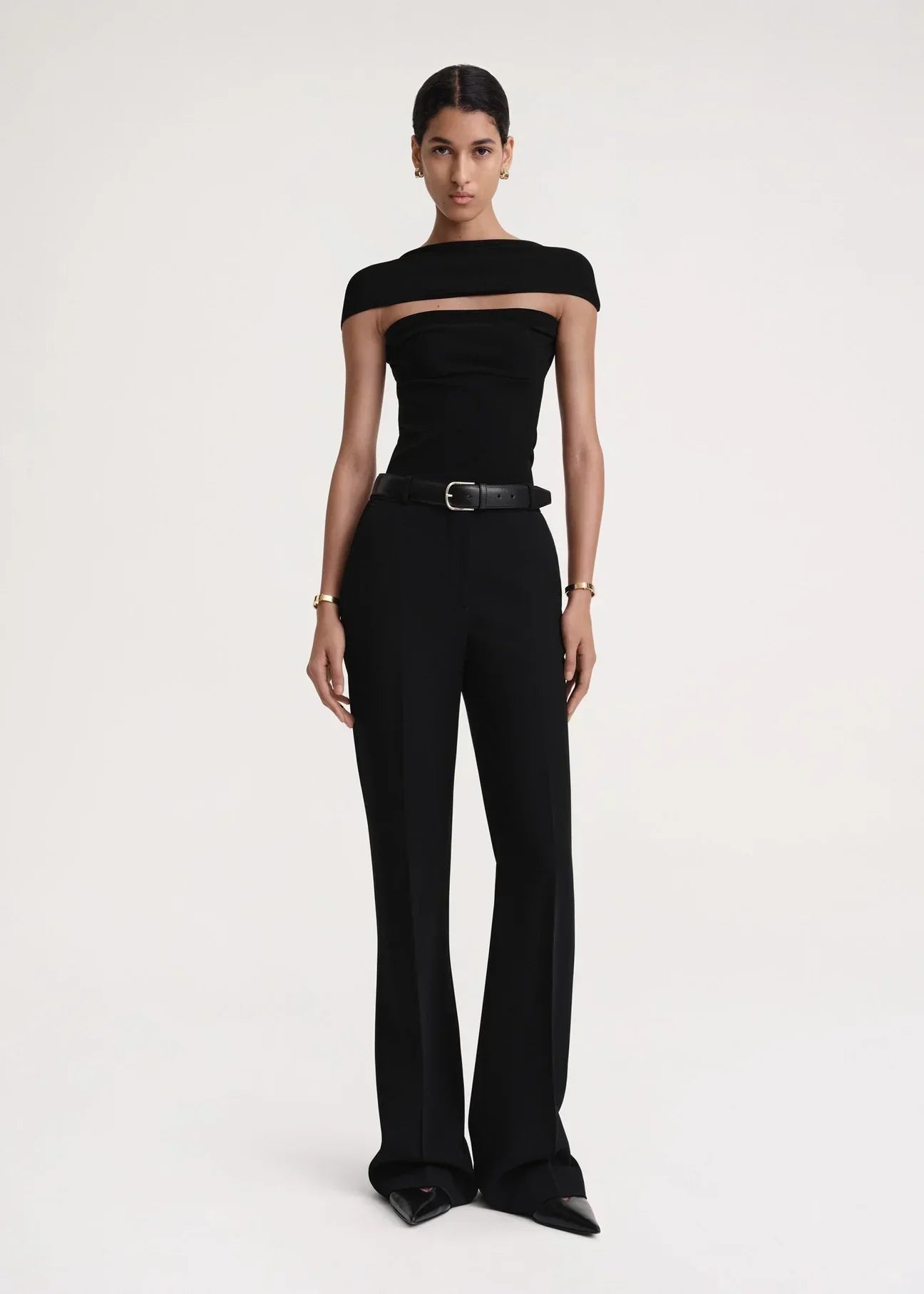 Ttm Slip Through Knit Top