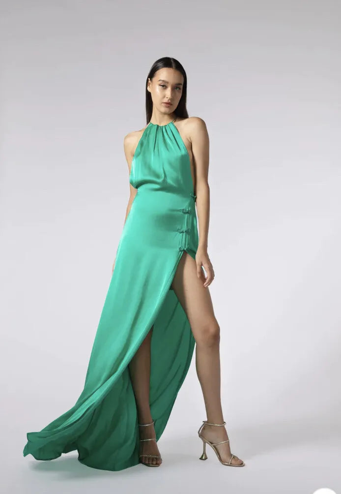 SL Porter Backless Maxi Dress