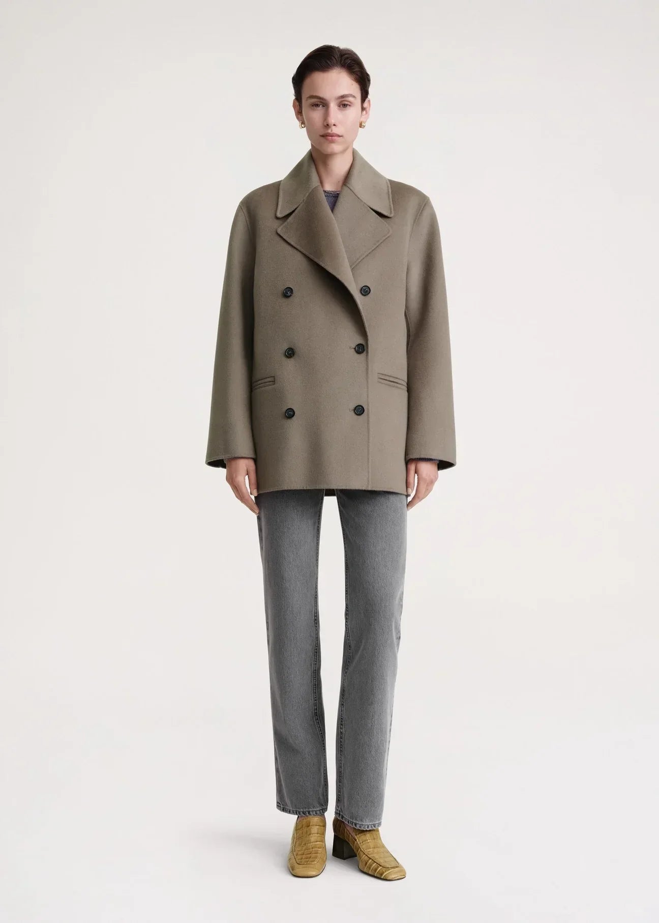 Ttm Wool Double Peacoat