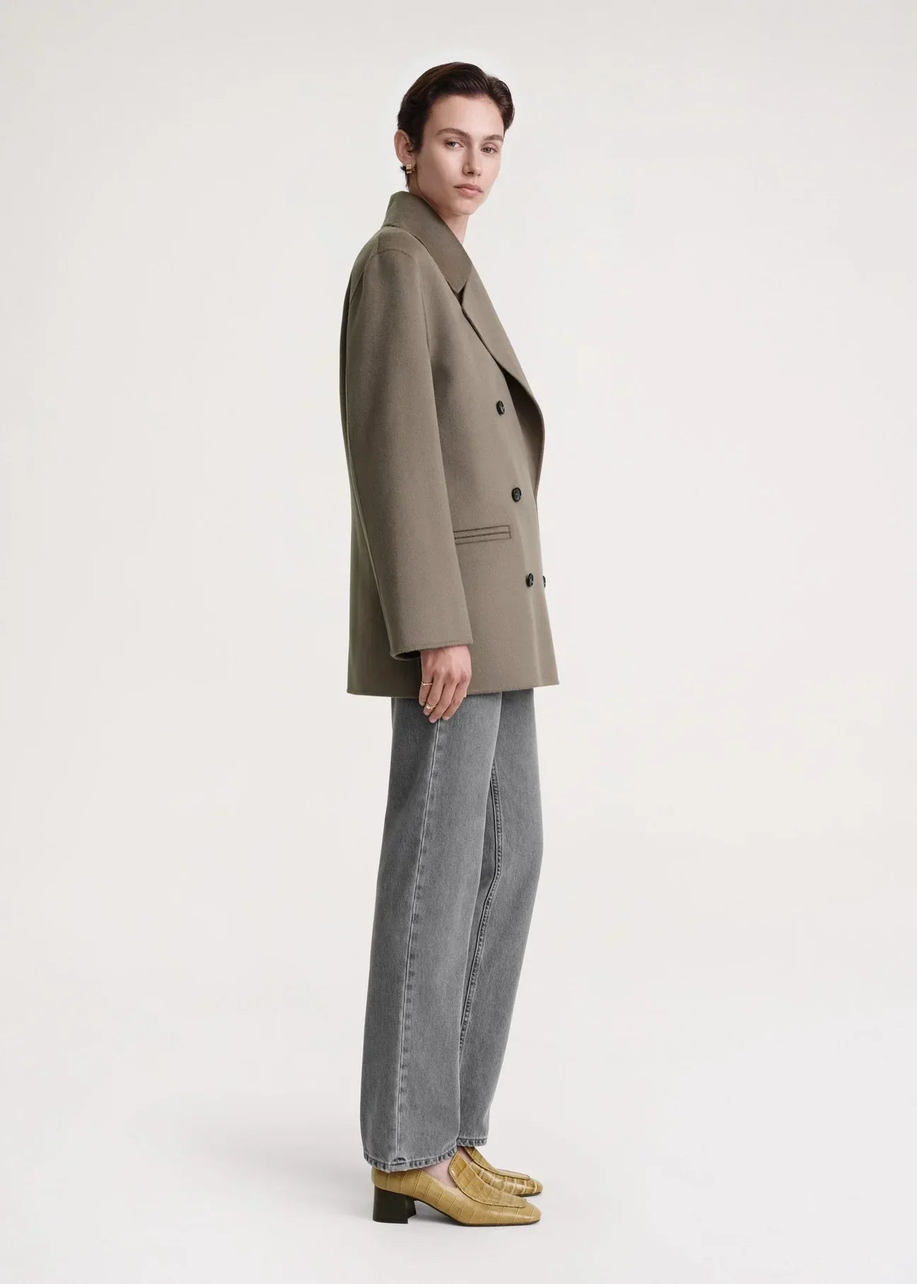 Ttm Wool Double Peacoat