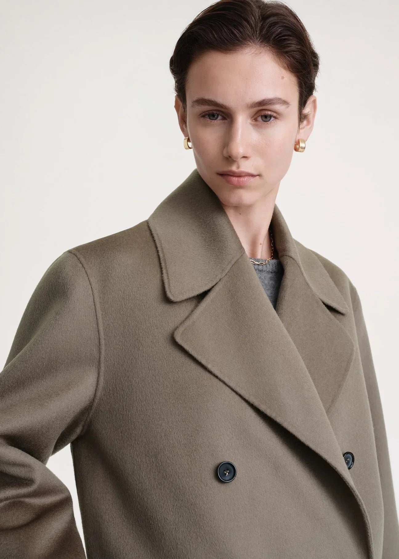 Ttm Wool Double Peacoat