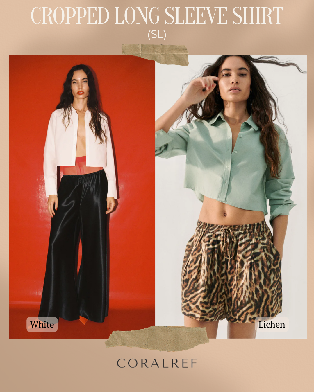 SL Cropped Long Sleeve Shirt