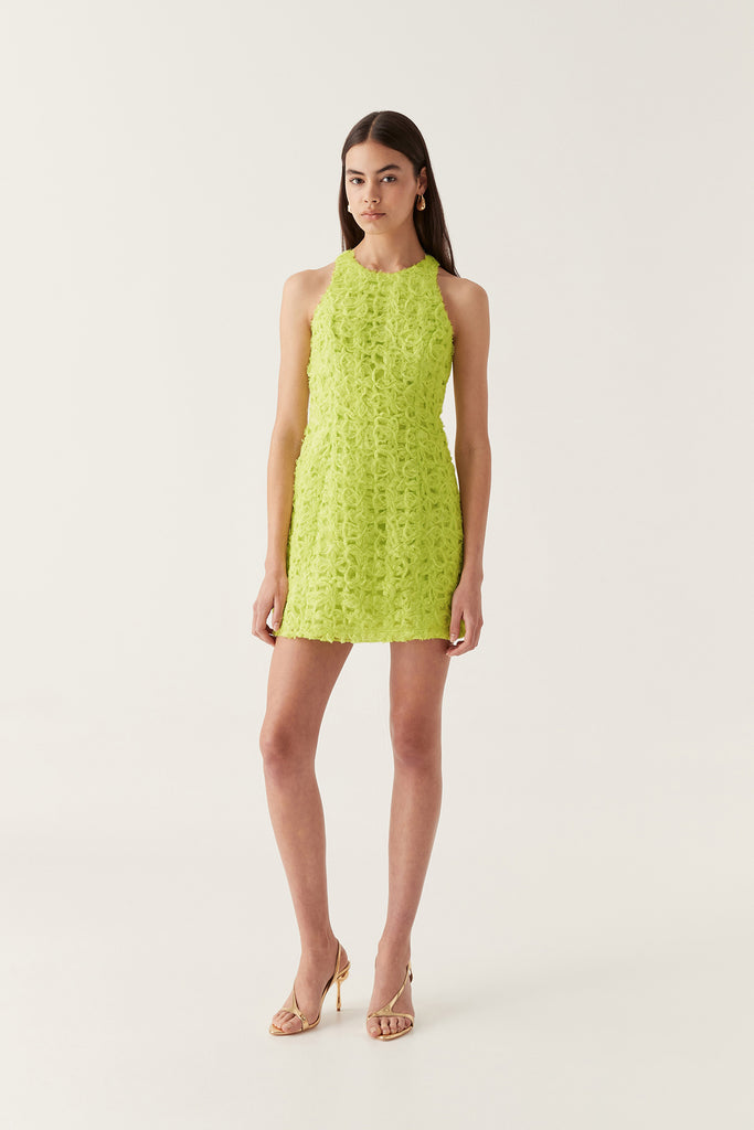 Aj Quintette Textured Mini Dress