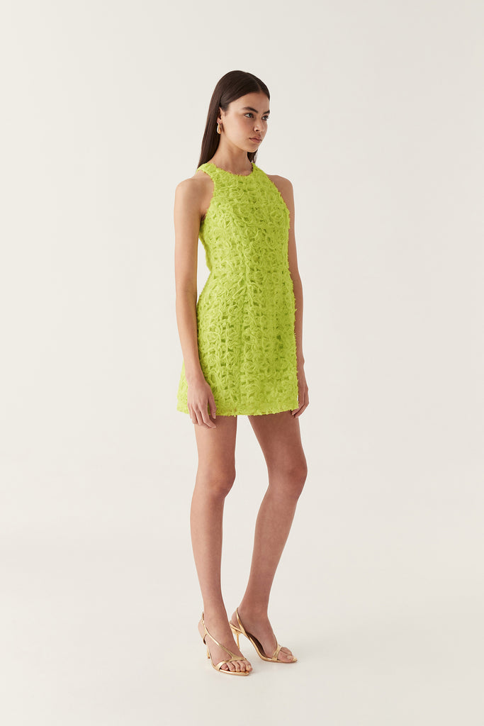 Aj Quintette Textured Mini Dress