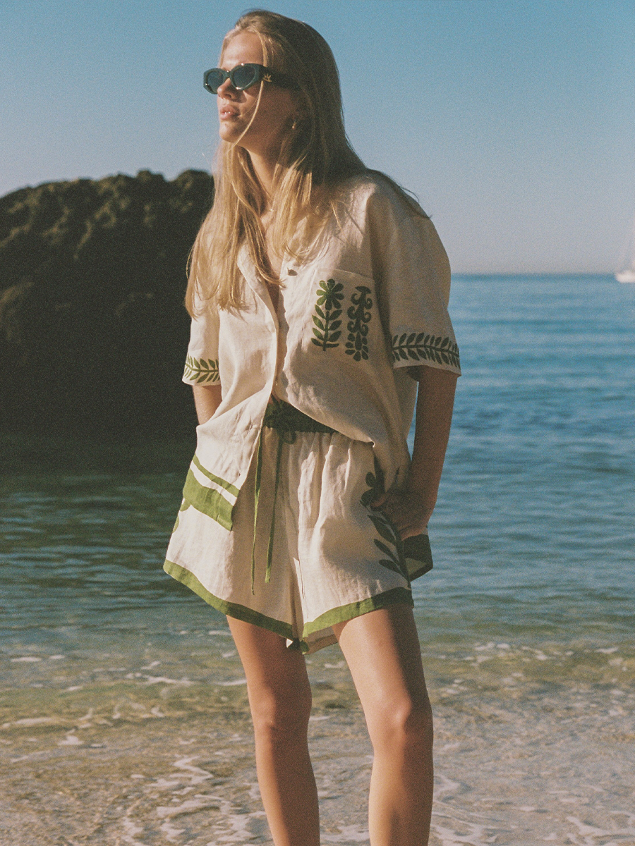 SS Vestige Darcy Shirt, Abbey Shorts and Celine Pants Set