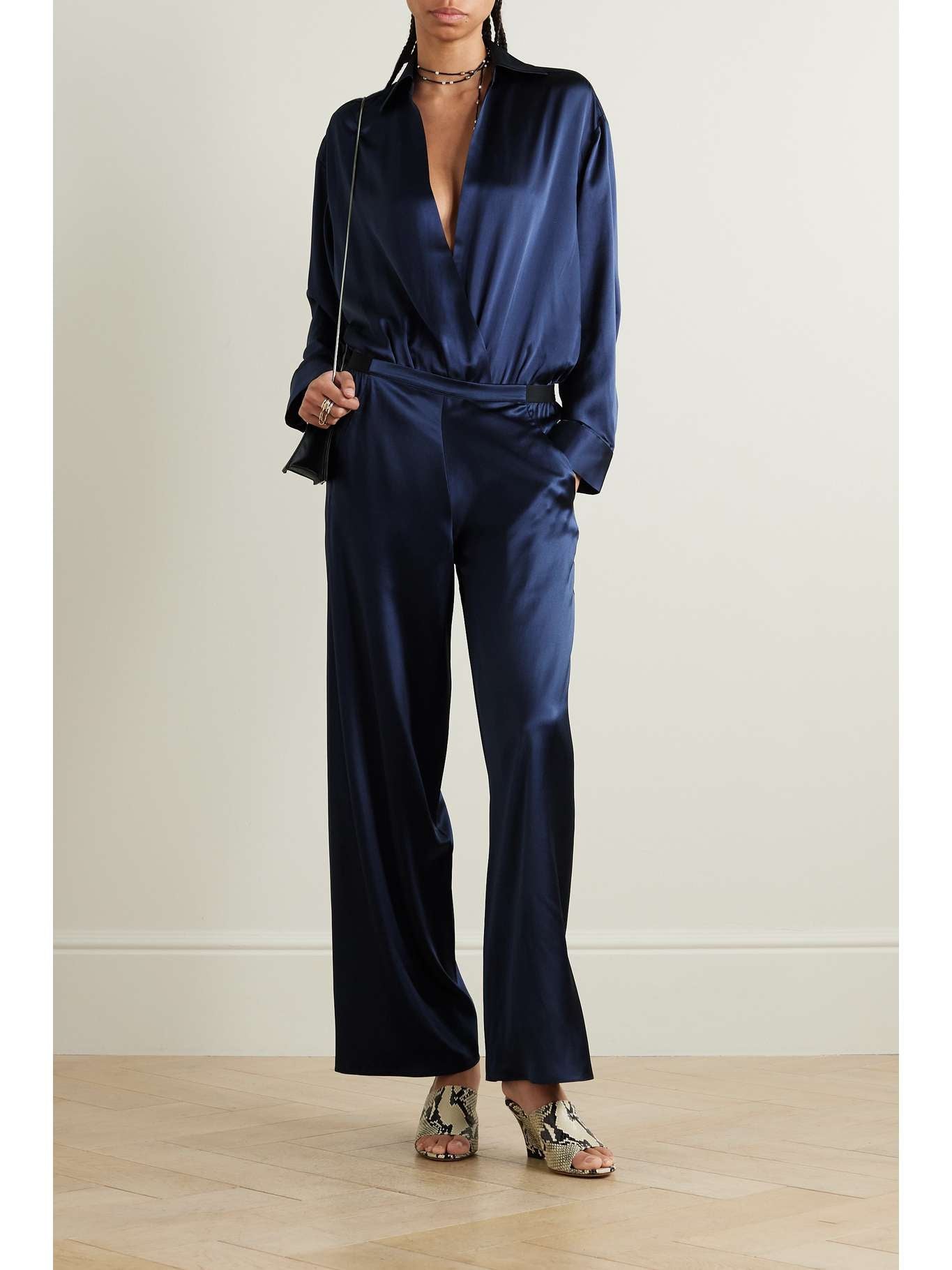 CE Silk Satin Bodysuit & Pants
