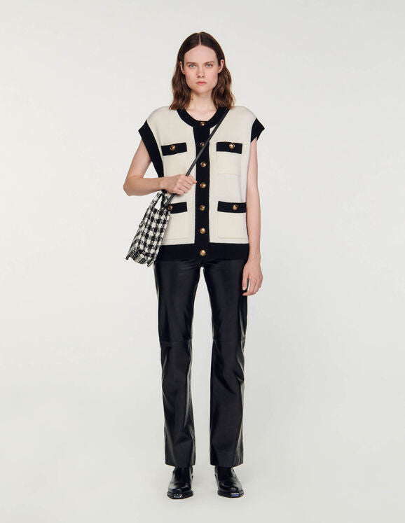 Sndr Loose Sleeveless Coatigan