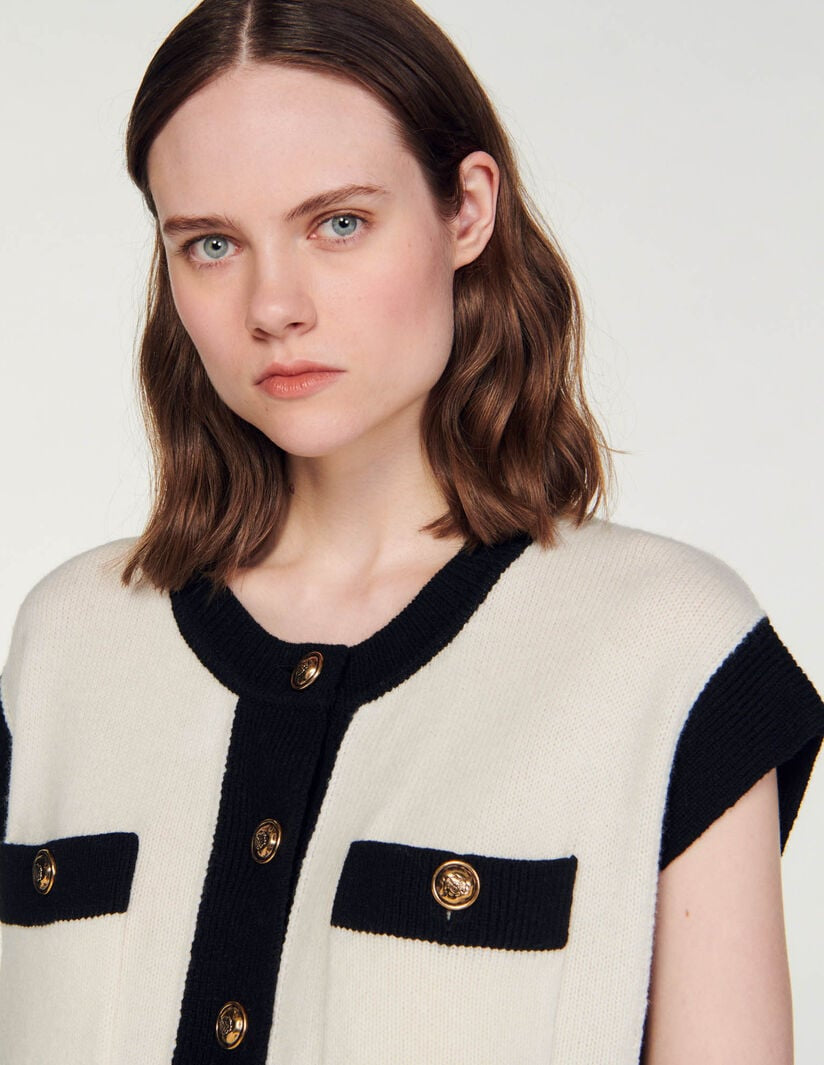 Sndr Loose Sleeveless Coatigan