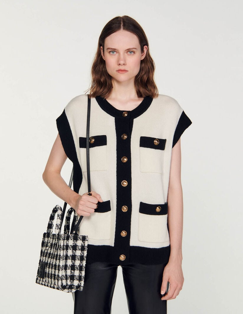 Sndr Loose Sleeveless Coatigan