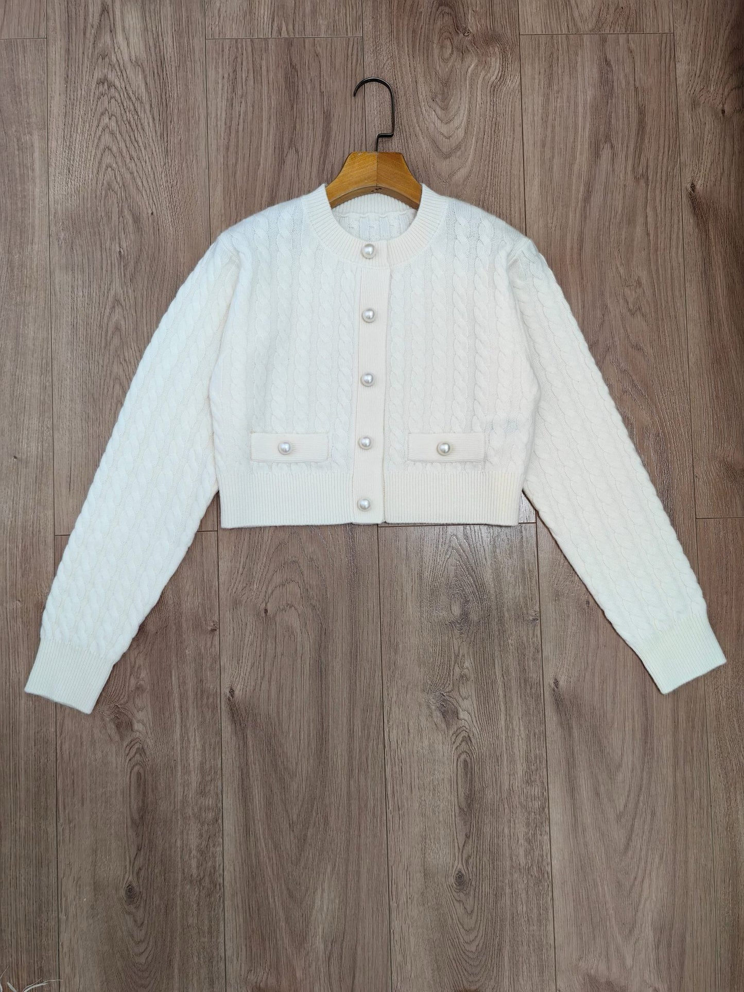 Sndr Cable Knit Coatigan