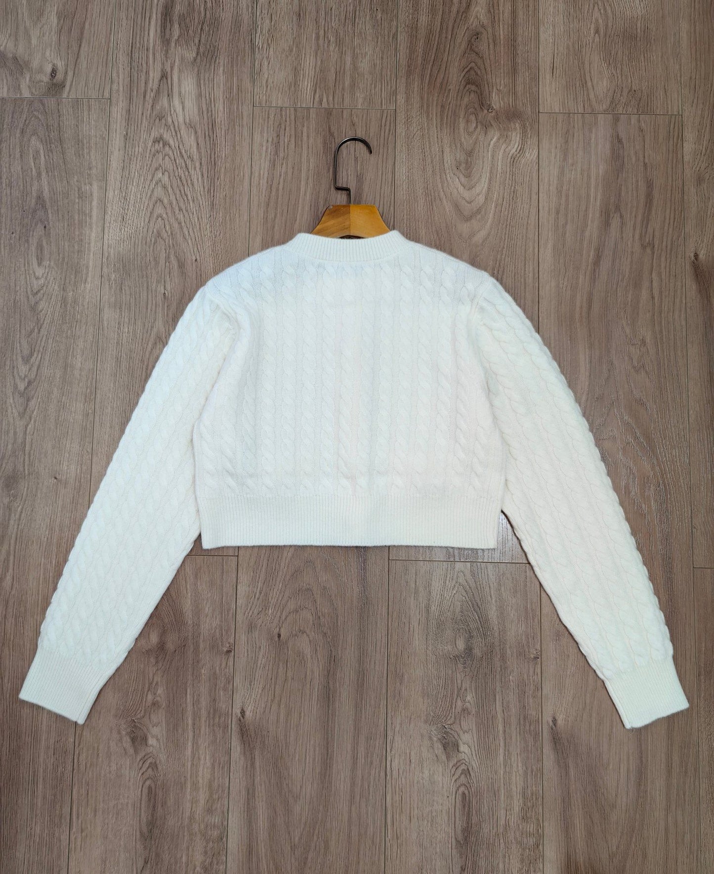 Sndr Cable Knit Coatigan