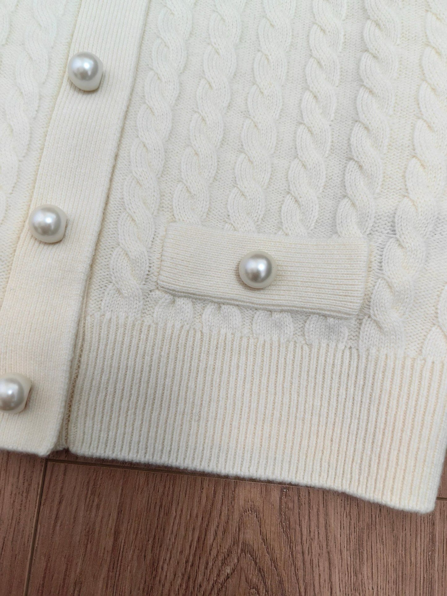 Sndr Cable Knit Coatigan
