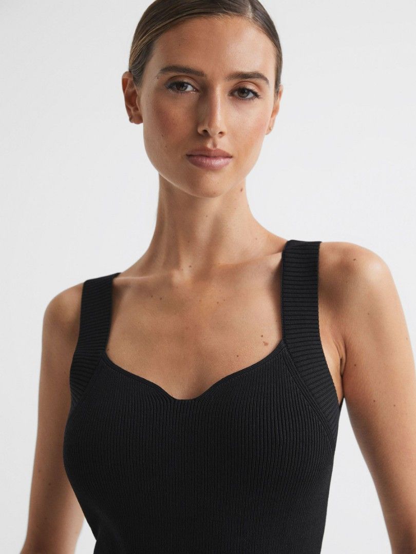Rss Dani Sweetheart Neck Top