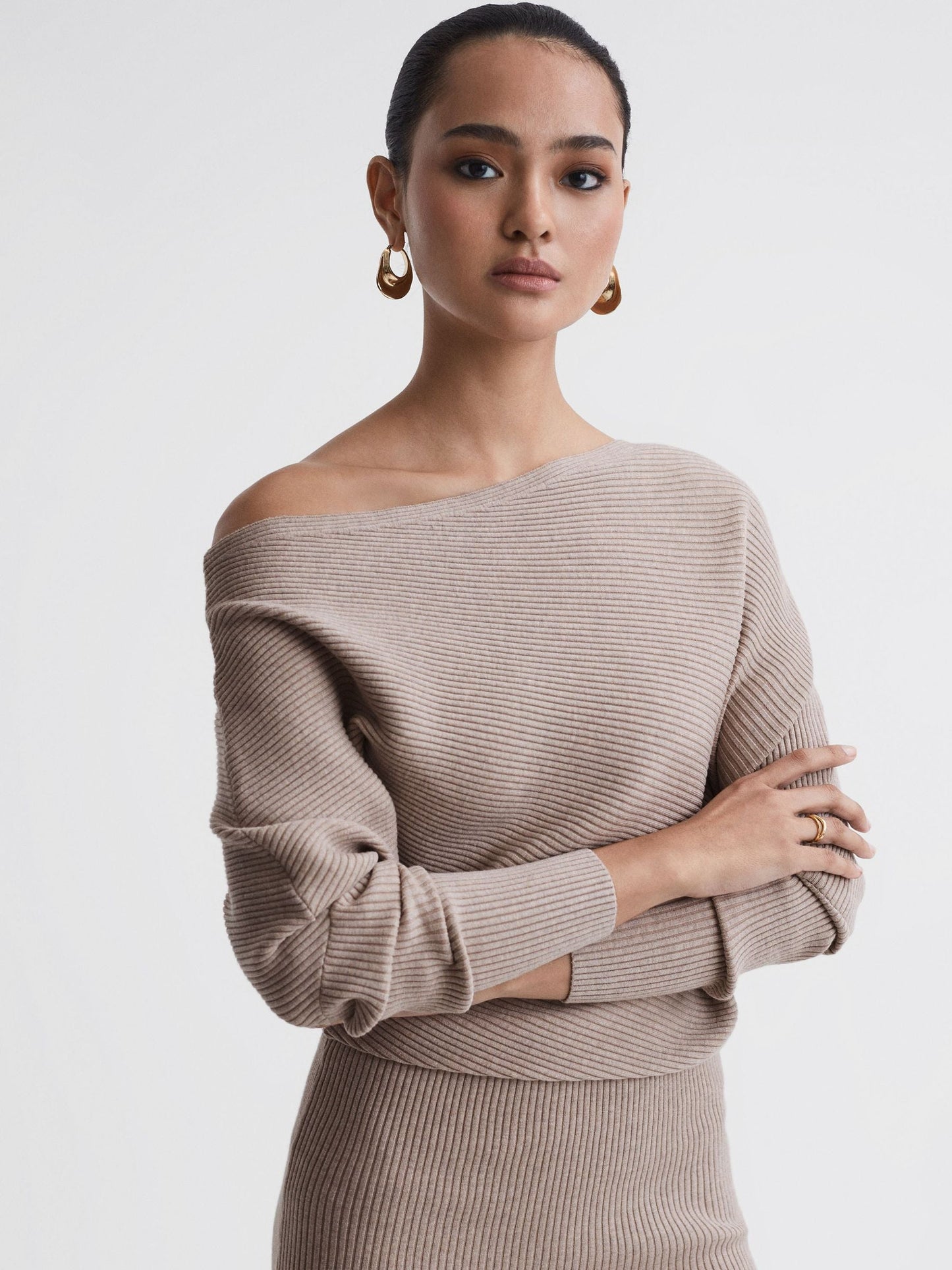 Rss Lara Off Shoulder Midi Dress