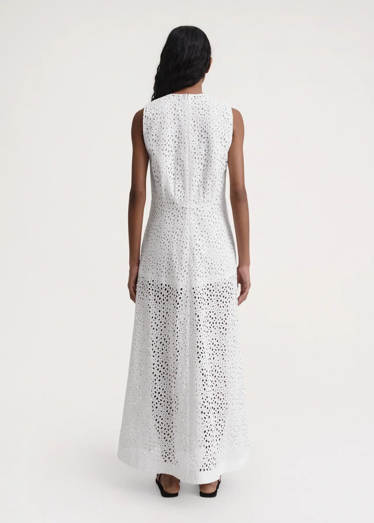 Ttm Broderie Anglaise Maxi Dress