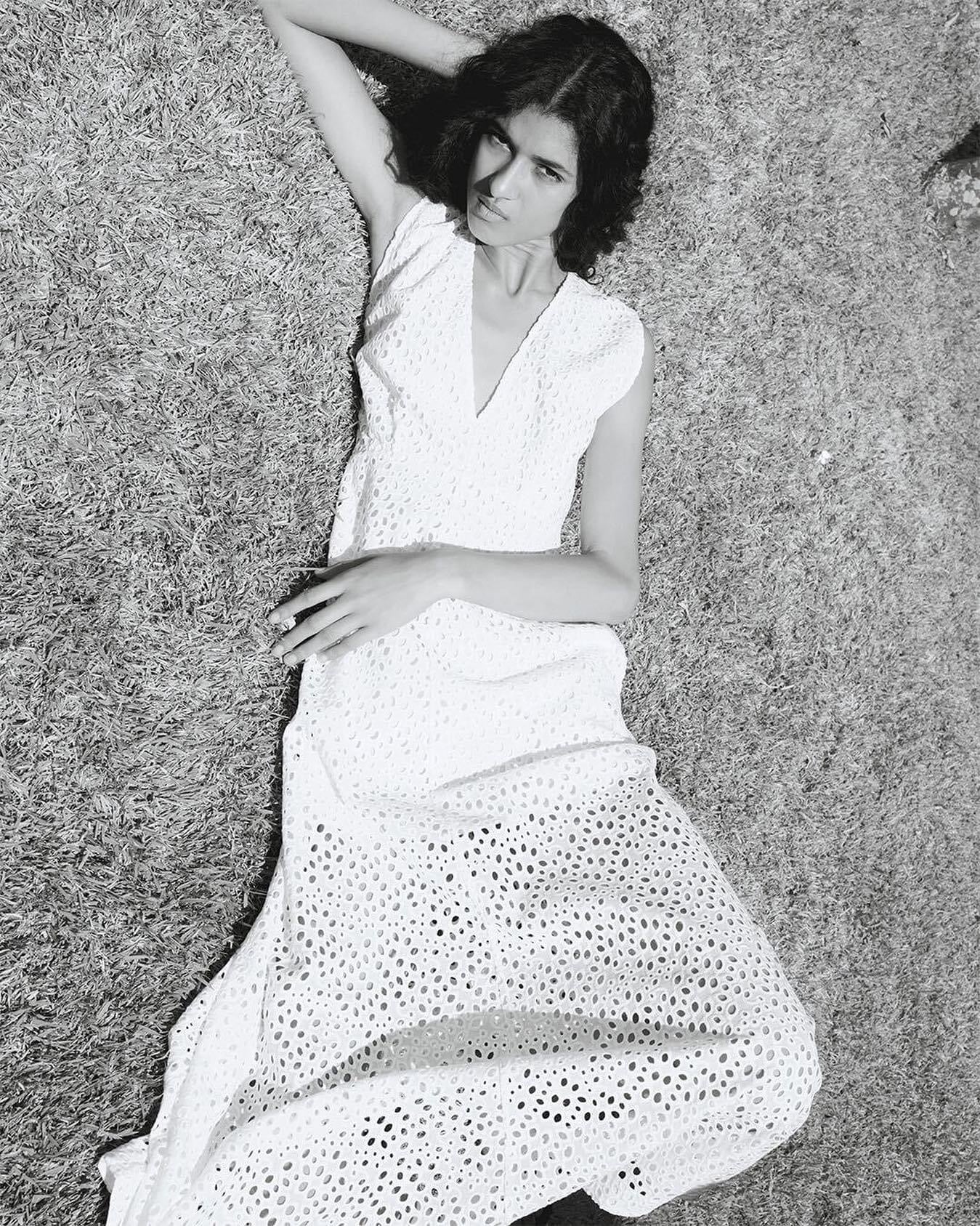 Ttm Broderie Anglaise Maxi Dress