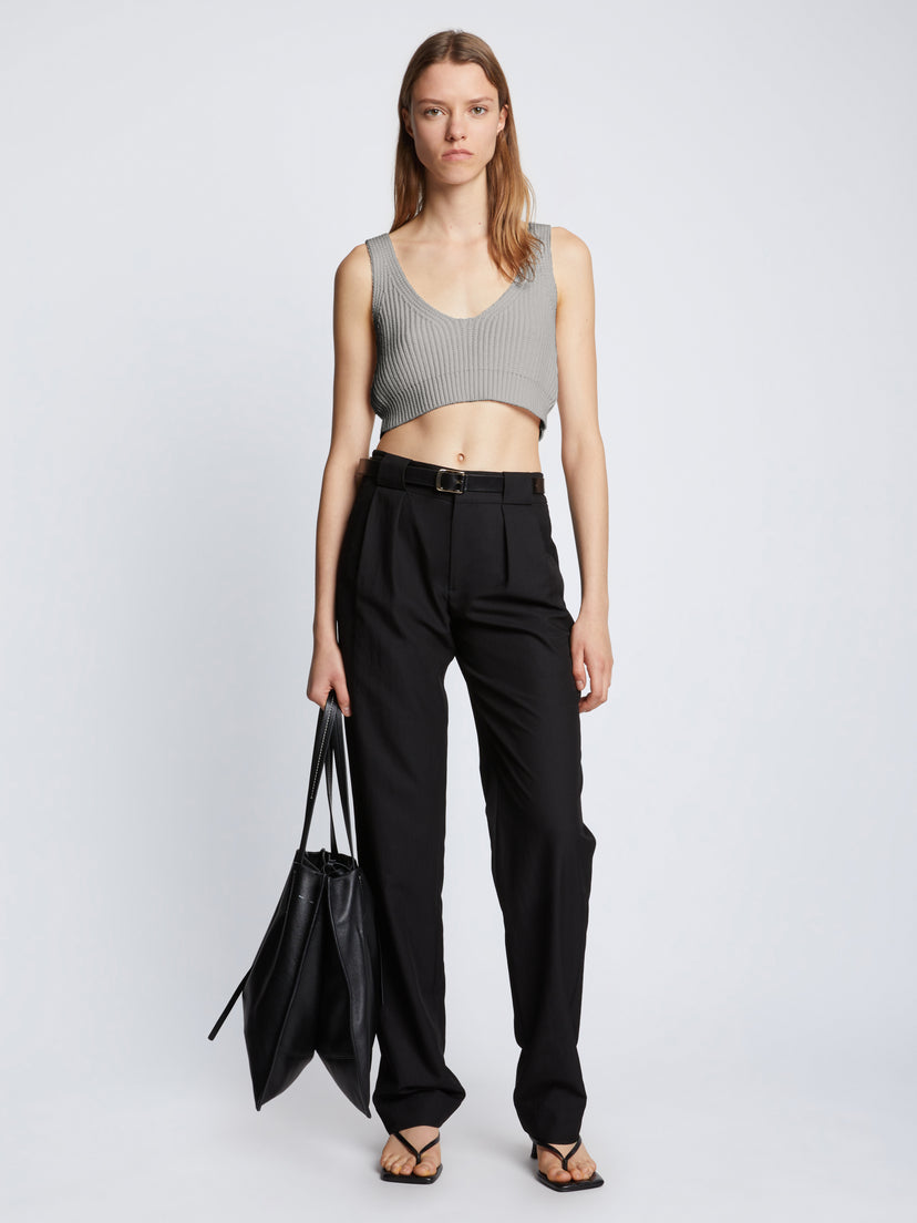 PS Ribbed Cotton Tank Top Sweater