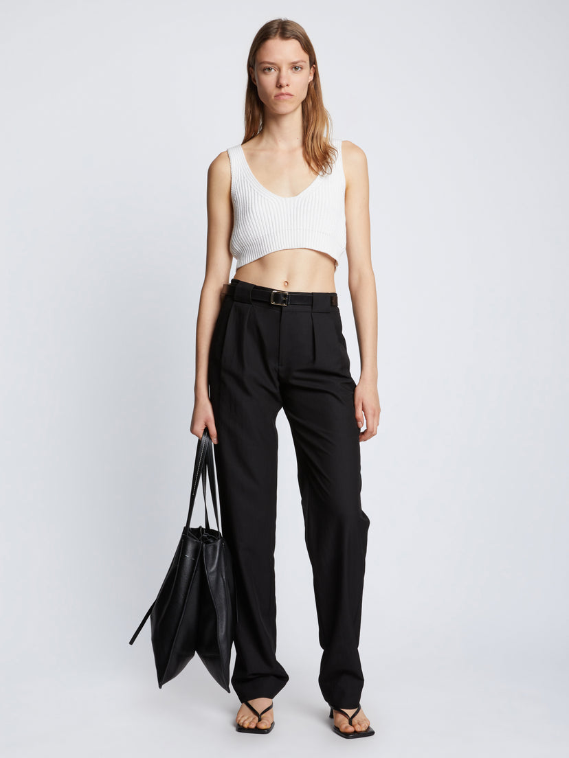 PS Ribbed Cotton Tank Top Sweater
