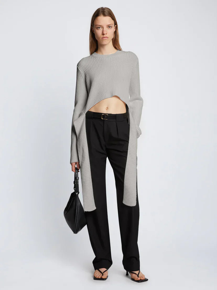 PS Ribbed Wrap Sweater