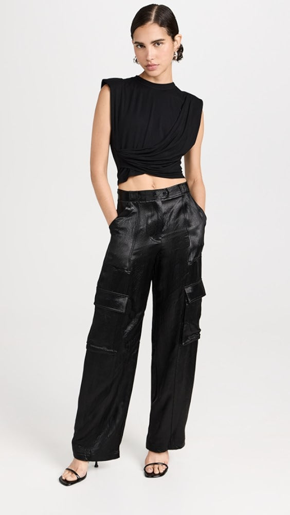 JS Beatriz Wide Leg Cargo Pants