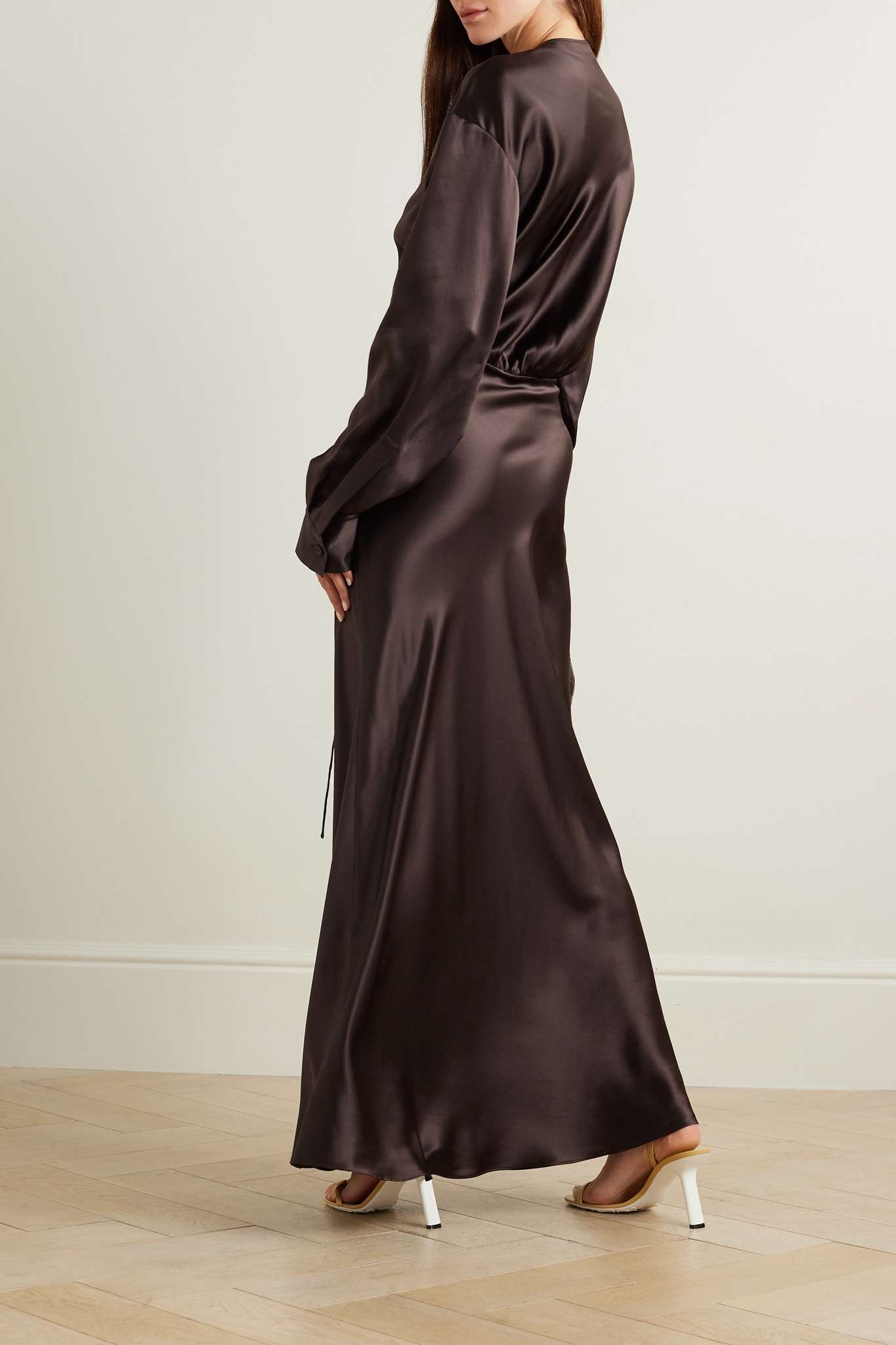 CE Triquetra Front Tie Maxi Dress