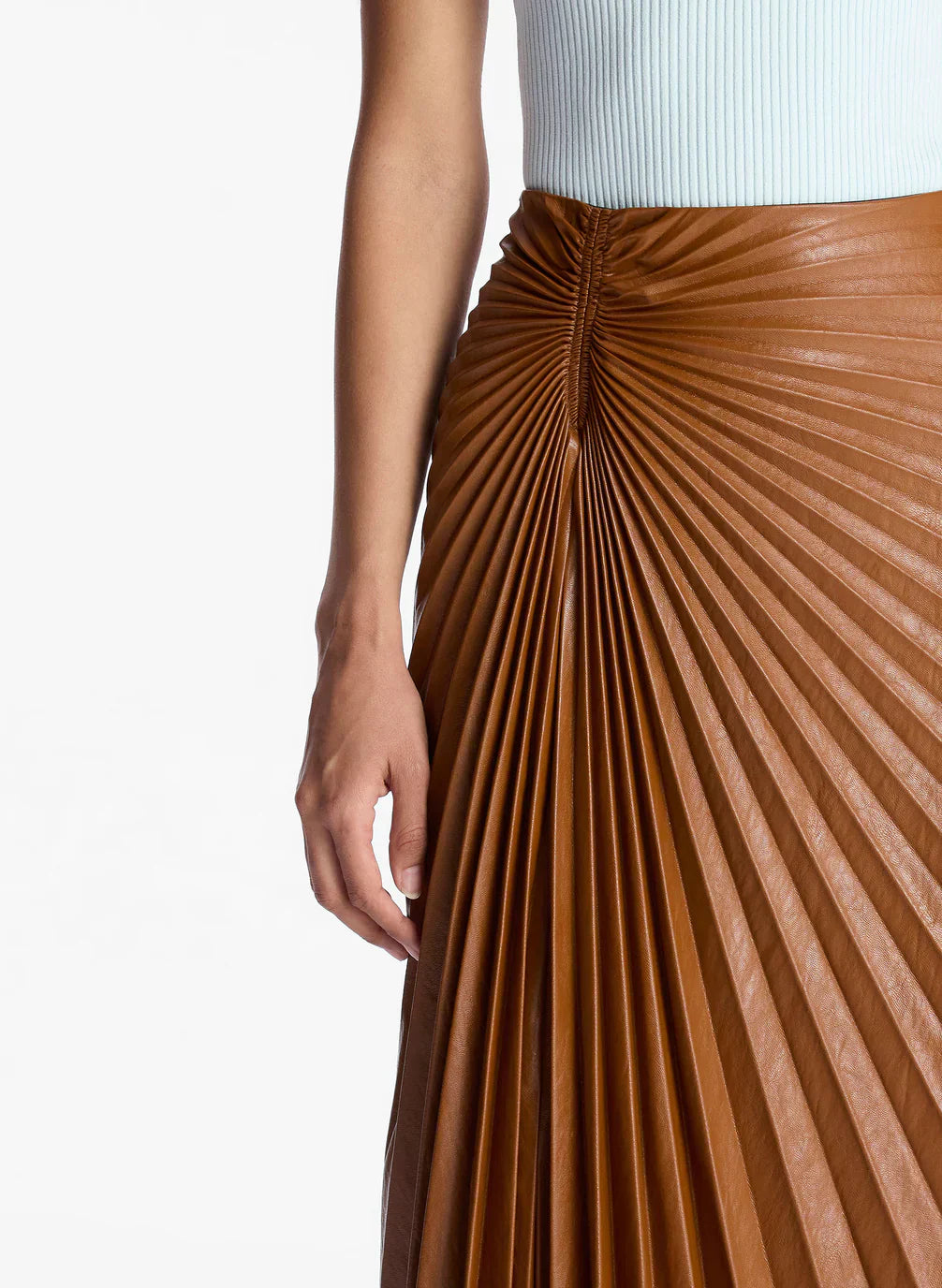 ALC Tracy Vegan Leather Skirt