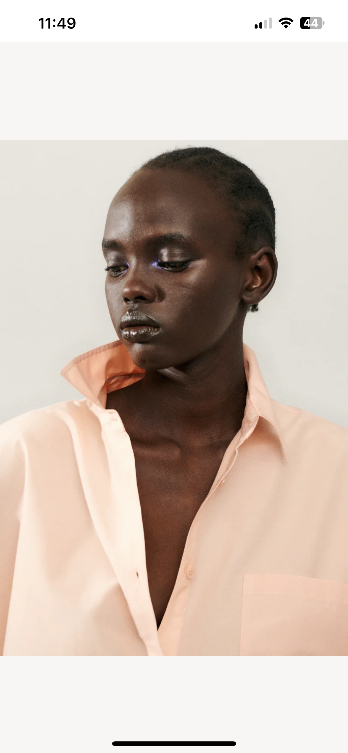 SL Cotton Silk Round Shirt
