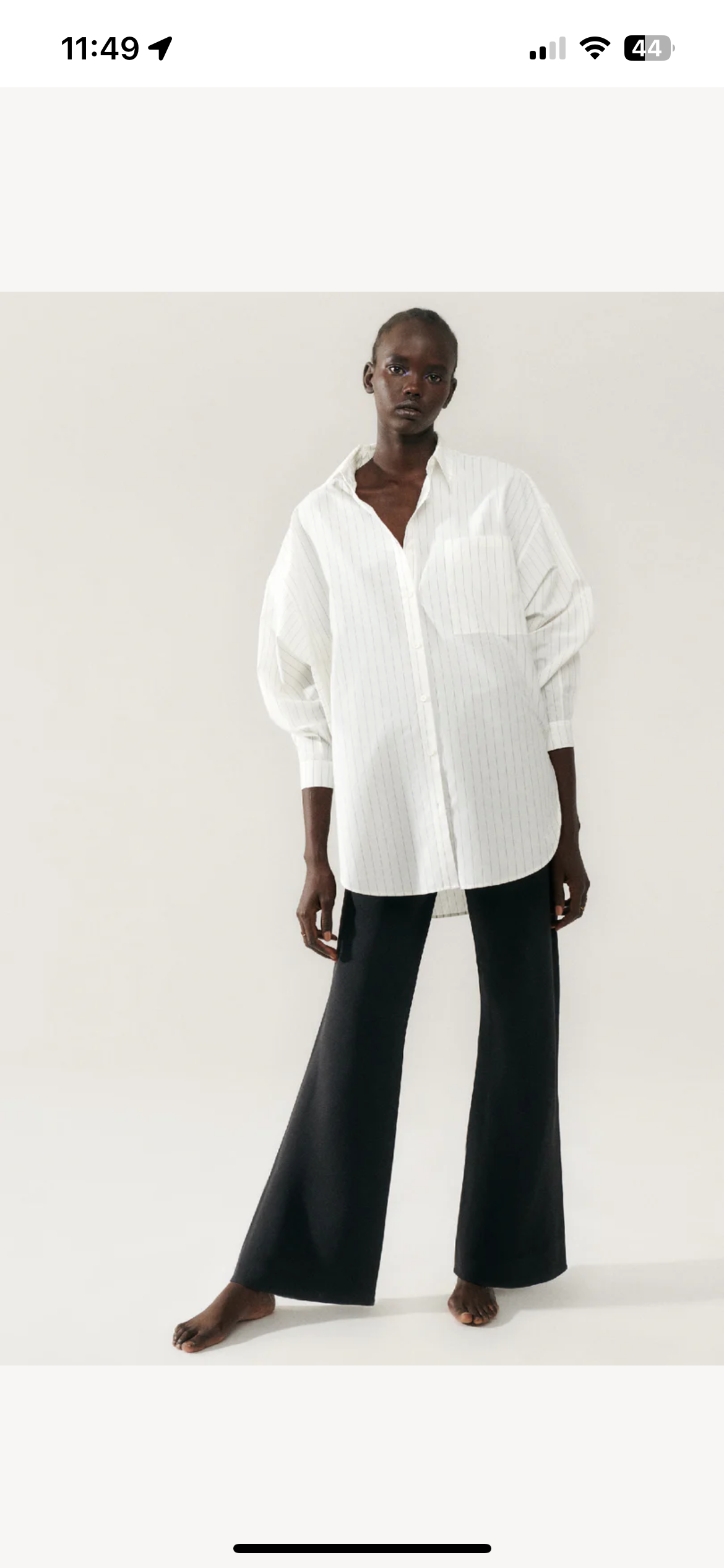 SL Cotton Silk Round Shirt