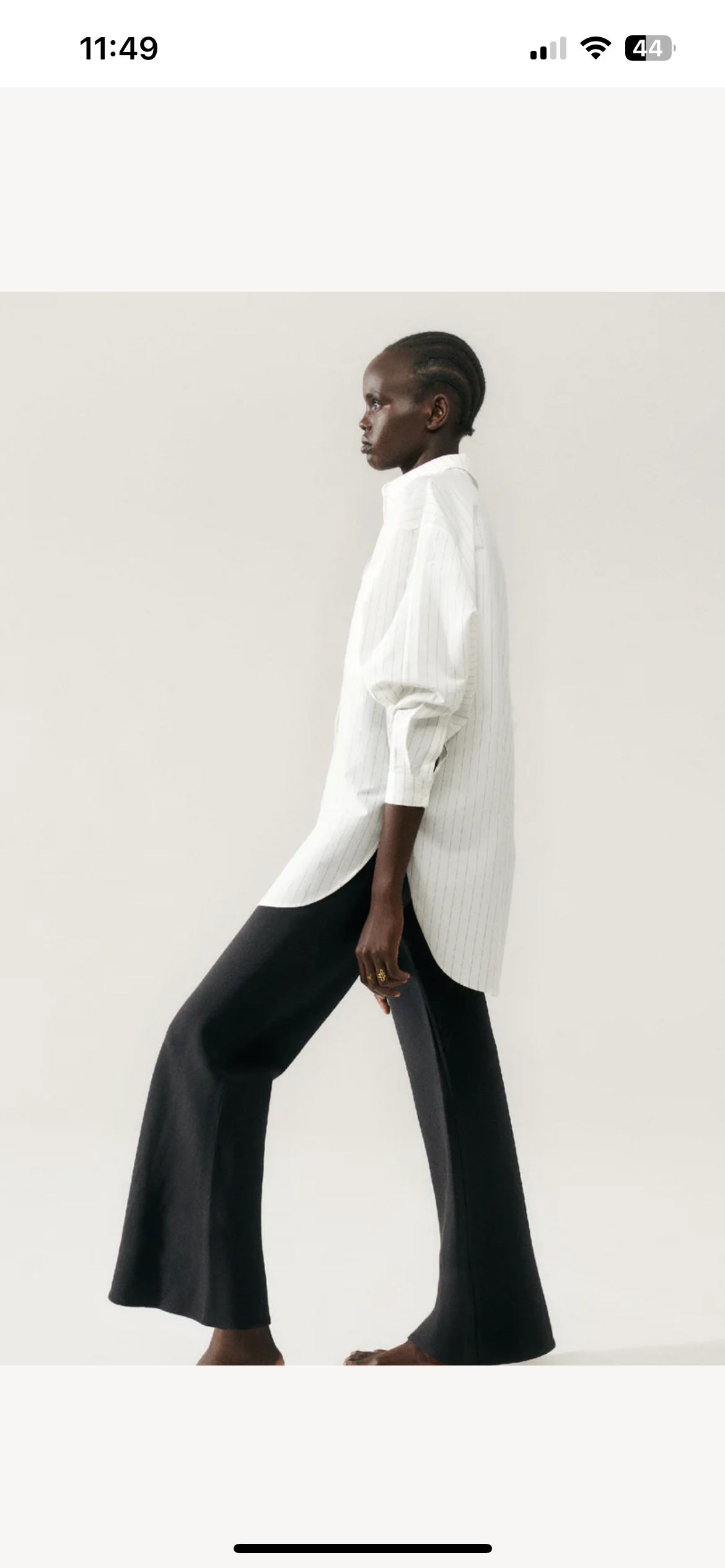 SL Cotton Silk Round Shirt