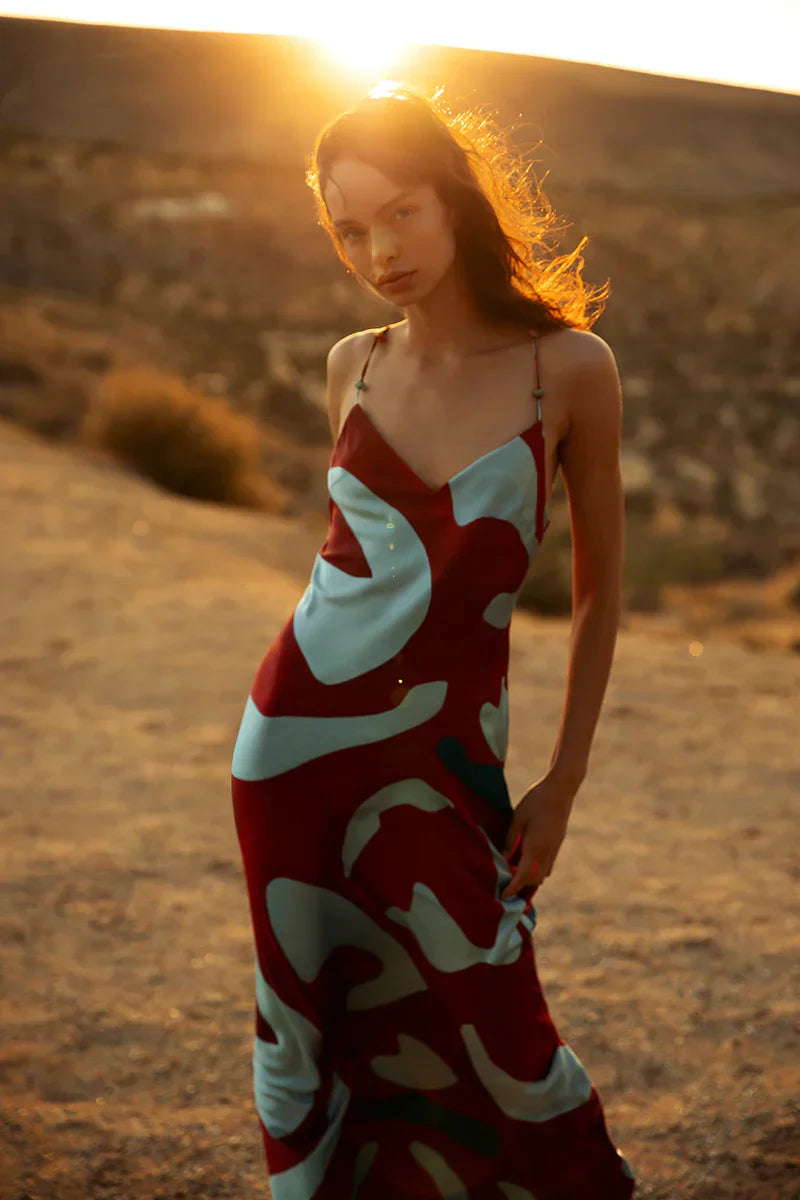 STL Frankie Slip Maxi Dress