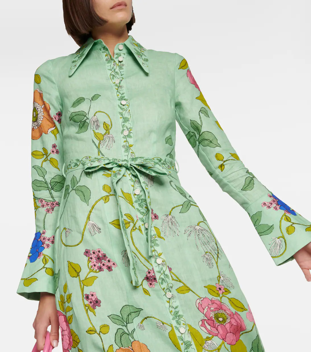 Alms Olivia Shirt Midi Dress