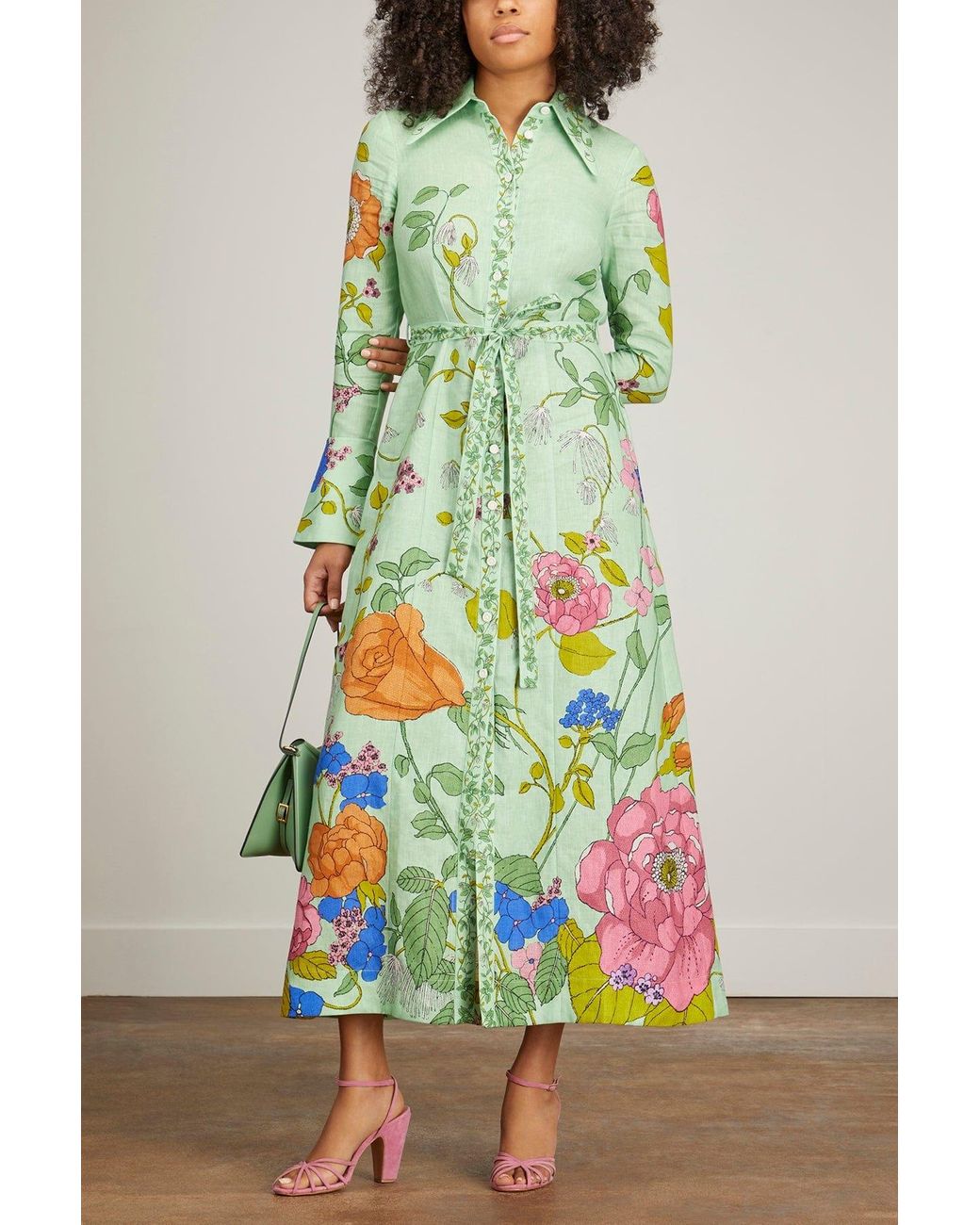 Alms Olivia Shirt Midi Dress