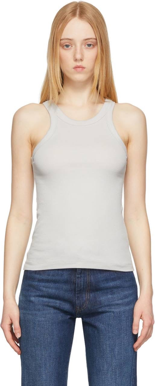 Ttm Curved Rib Tank Top
