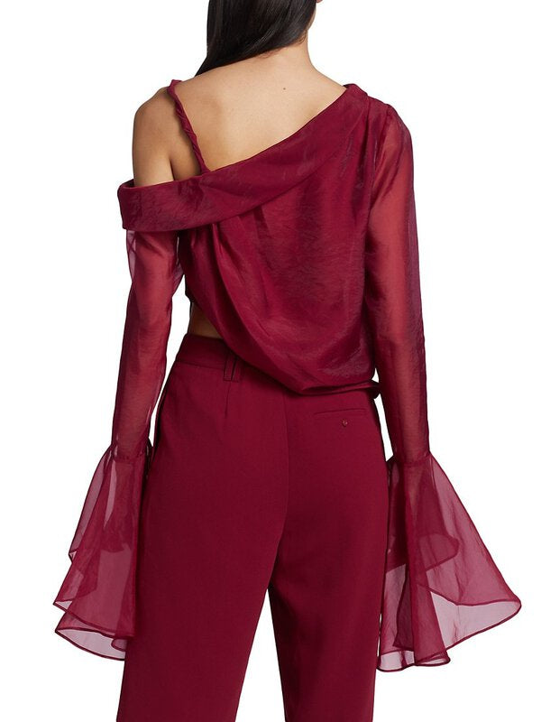 Aj Edith Draped Top