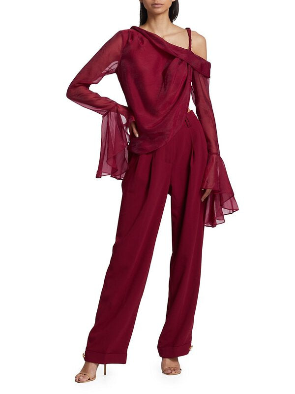 Aj Edith Draped Top