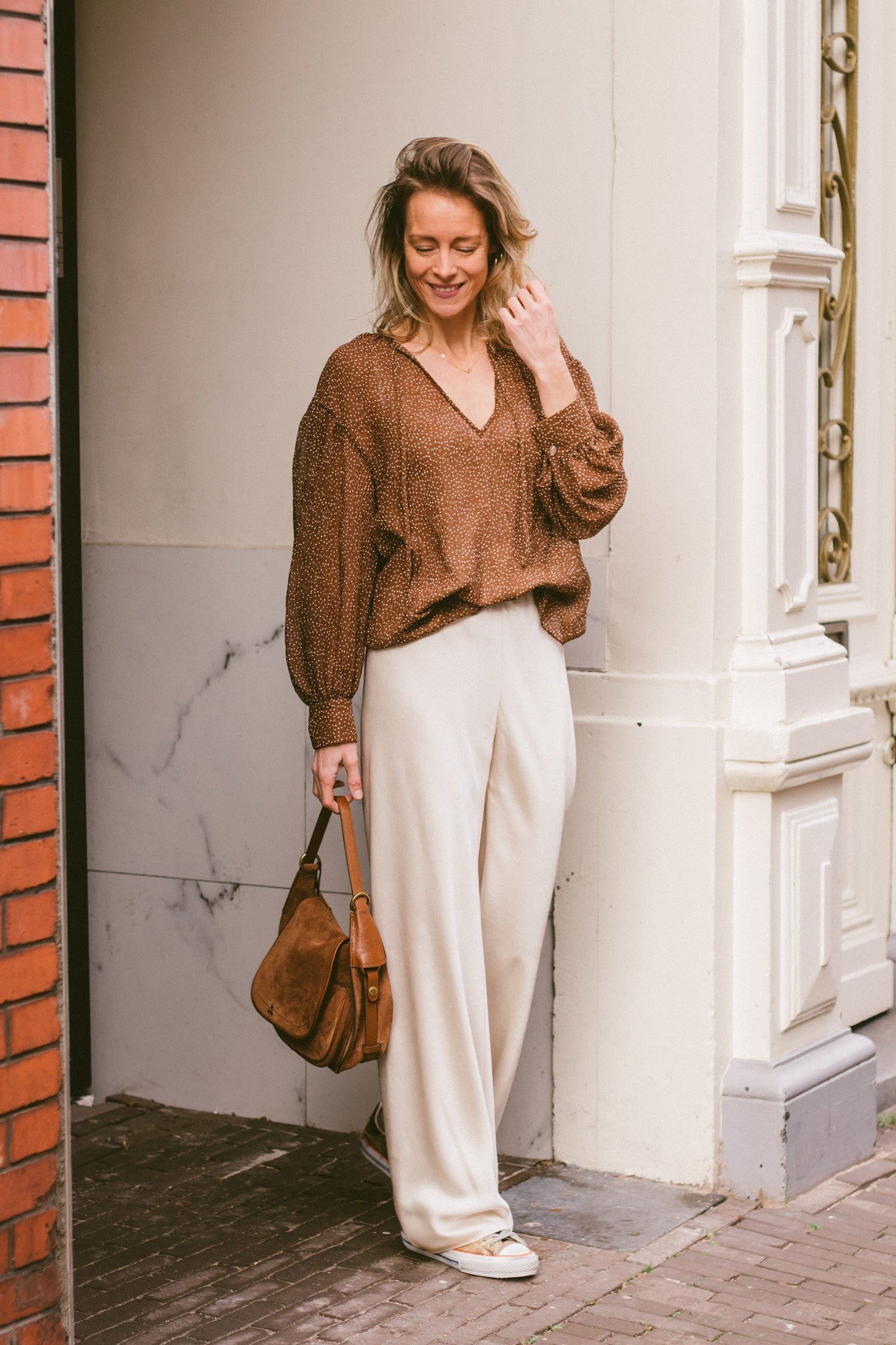 Vnc Satin Bias Pants