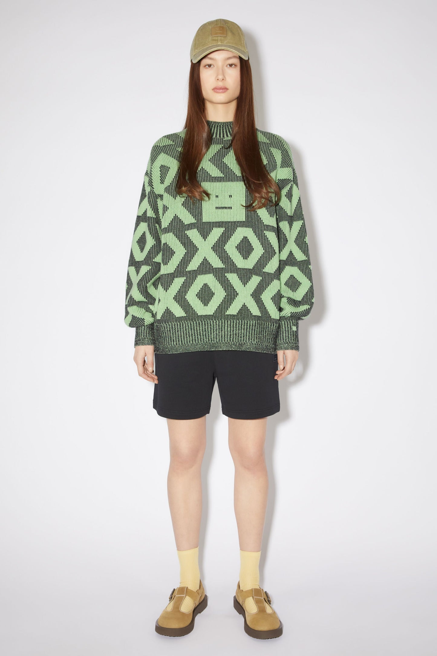 Acn Face Logo Jumper Sweater