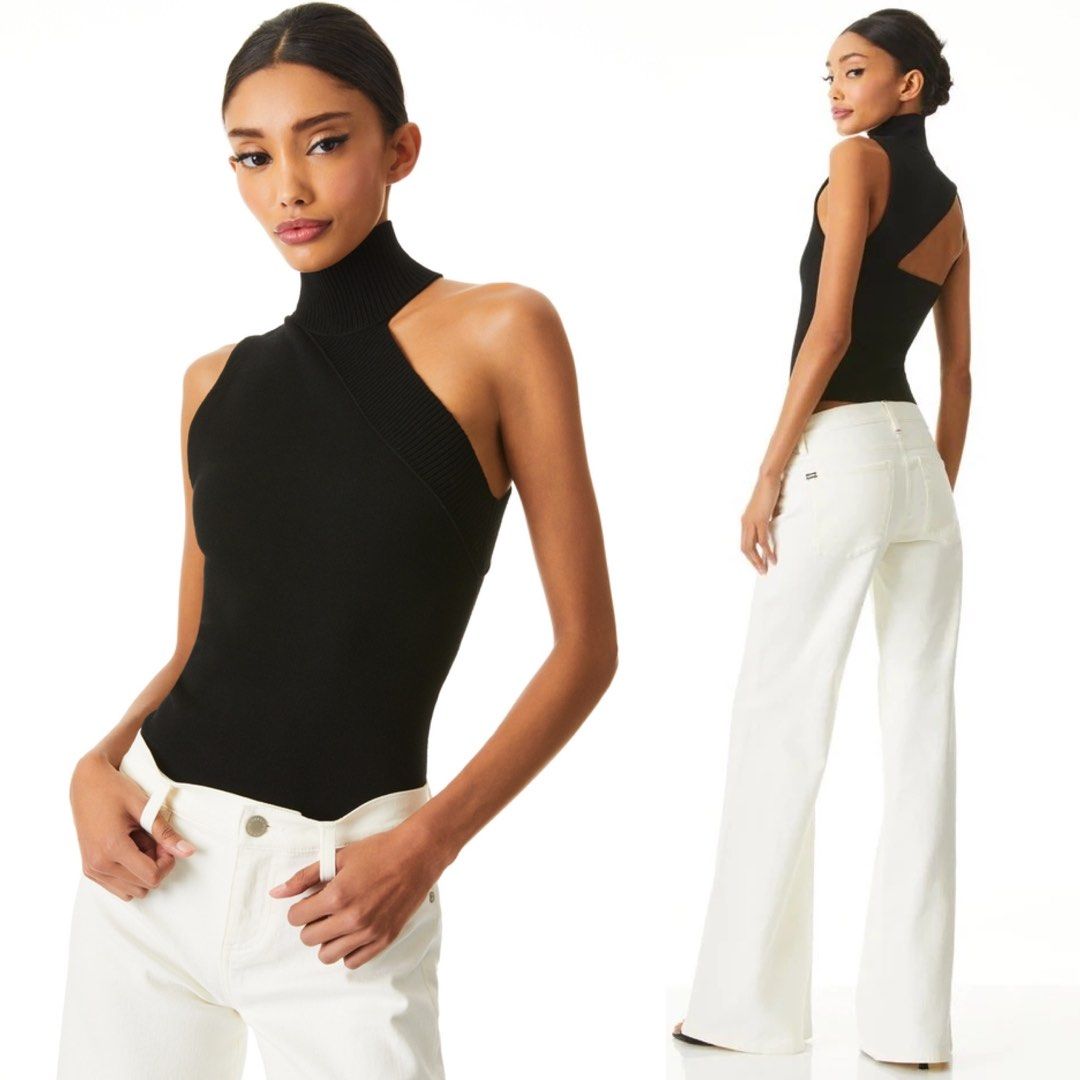 AO Kiki Cutout Knit Tank Top