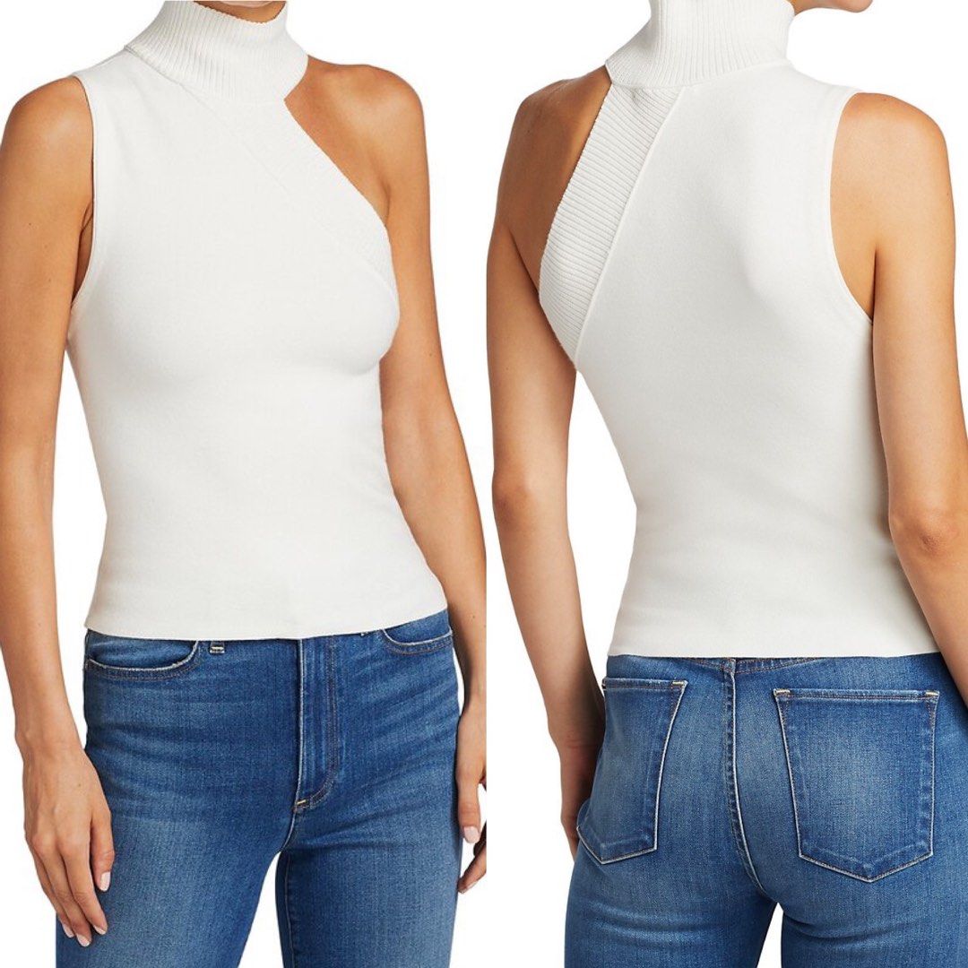 AO Kiki Cutout Knit Tank Top