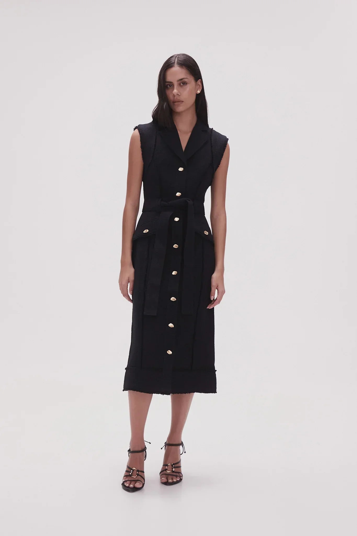 Aj Isabel Utility Midi Dress