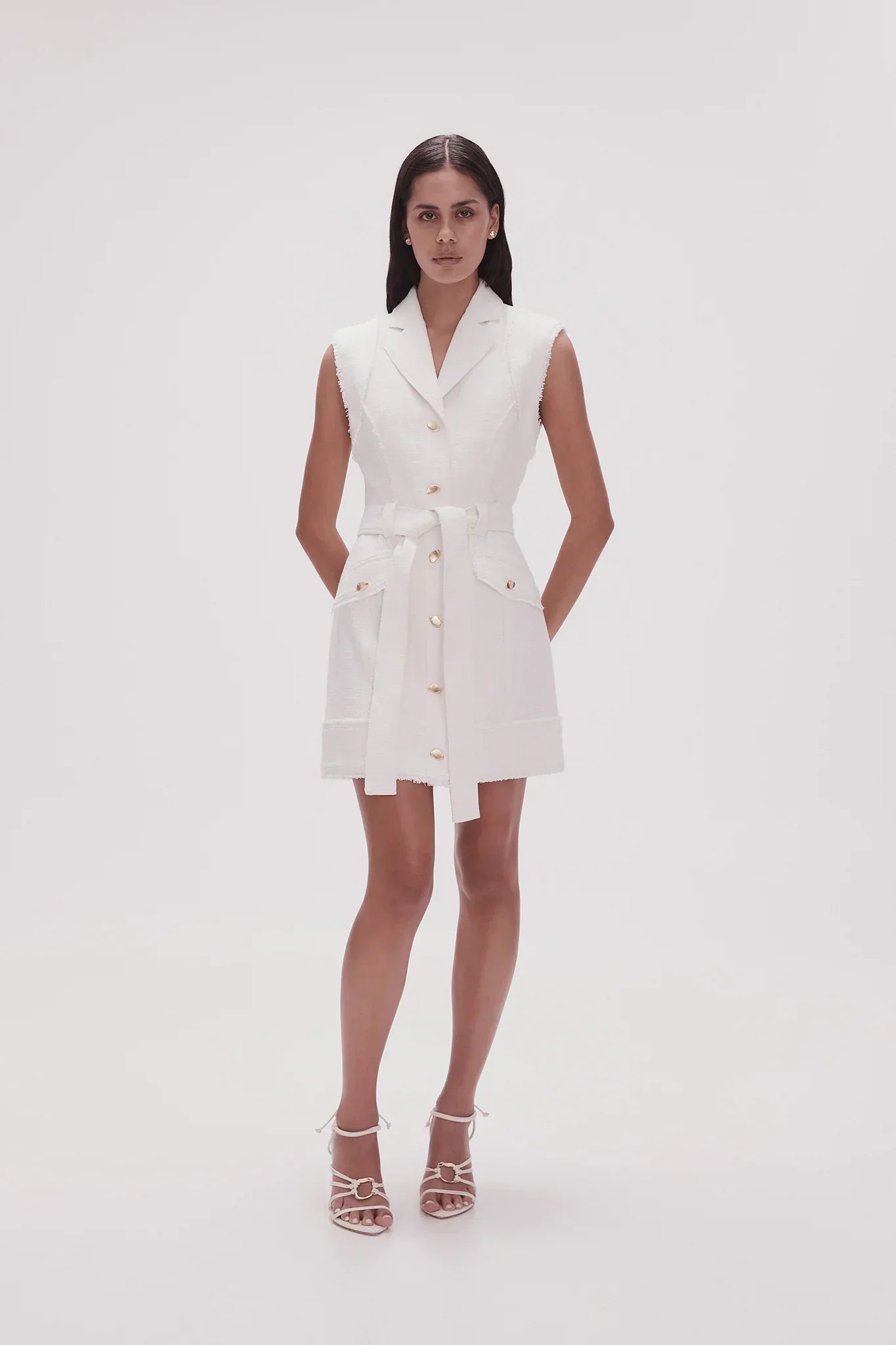 Aj Isabel Utility Mini Dress