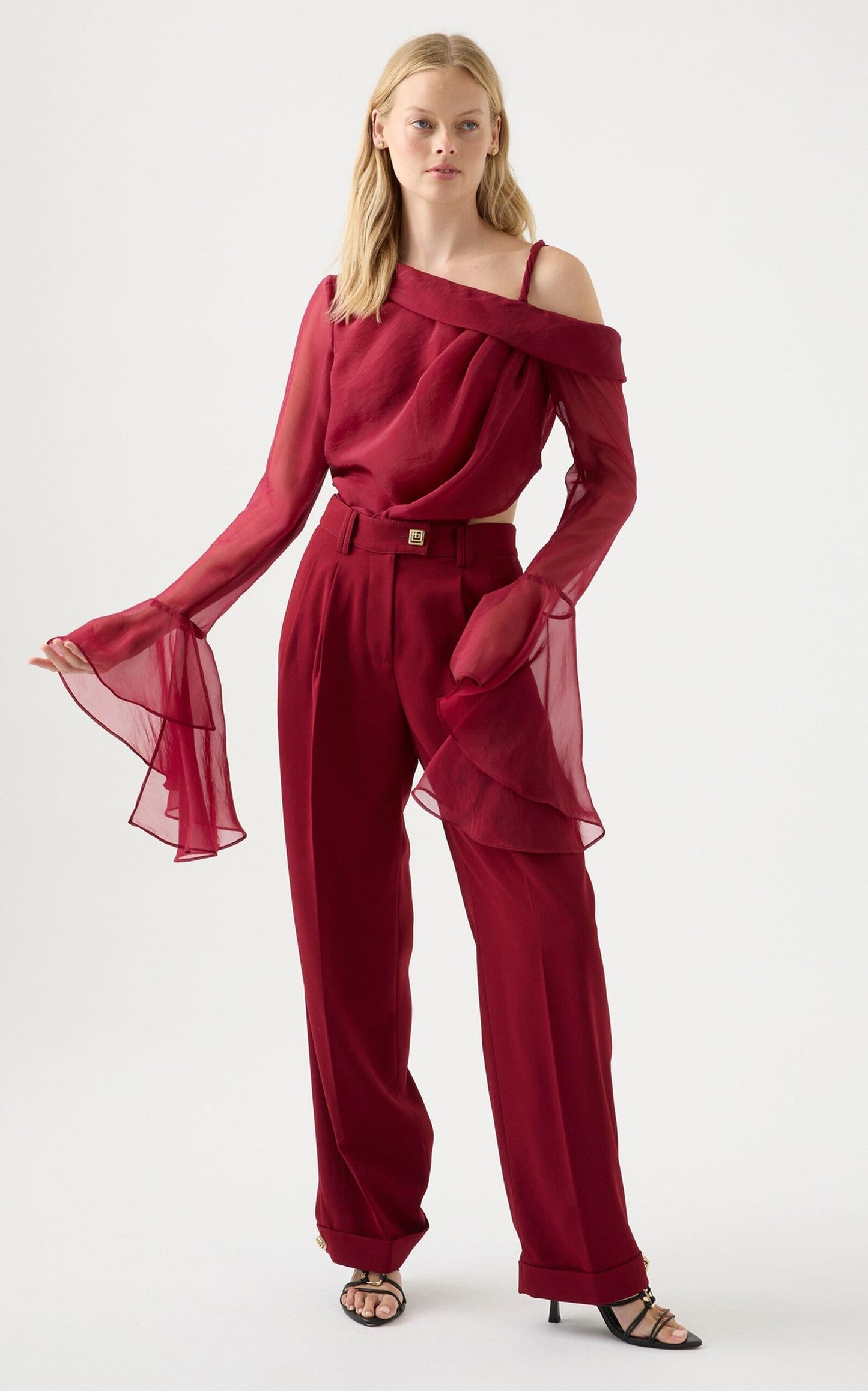 Aj Sentiment Pleated Pants